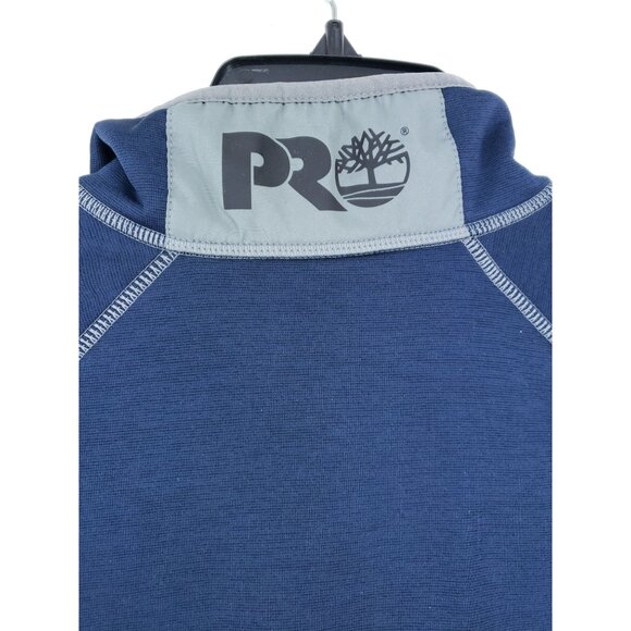 Timberland Pro Athletic Fit Pullover Men's Size Small Blue - Picture 3 of 10